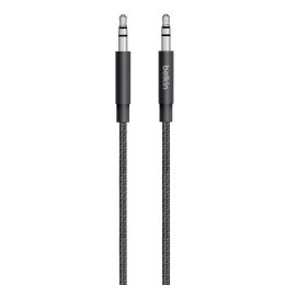 Belkin | Audio cable | Male | Mini-phone stereo 3.5 mm | Mini-phone stereo 3.5 mm | Black | 1.22 m