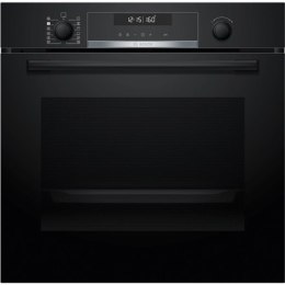 Bosch | HRA578BB0S Serie 6 | Oven | 71 L | Multifunctional | Pyrolysis | Electronic | Steam function | Yes | Height 59.5 cm | Wi