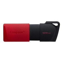 Kingston | USB Flash Drive | DataTraveler Exodia | 128 GB | USB 3.2 Gen 1 | Black/Red