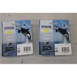 Epson | T7604 | Żółty | Pojemnik na atrament