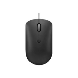 Lenovo | Compact Mouse | 400 | Wired | USB-C | Raven black
