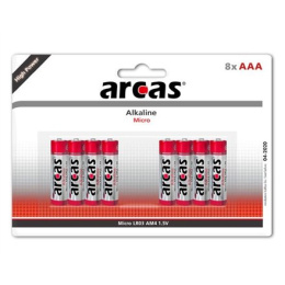 Arcas | AAA/LR03 | Alkaline | 8 pc(s)