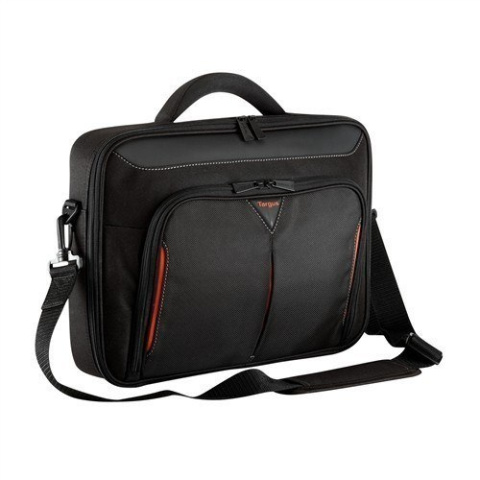 Targus | Fits up to size 14 "" | Classic | Messenger - Briefcase | Black/Red | Shoulder strap