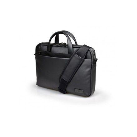 PORT DESIGNS | Pasuje do rozmiaru 15,6 " | Zurich | Messenger - Briefcase | Czarny | Pasek na ramię