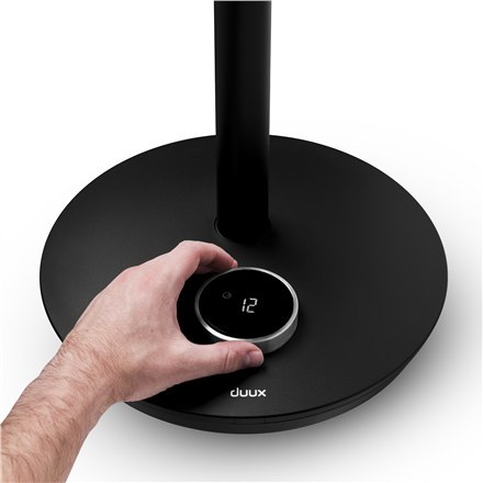 Duux | Smart Fan | Whisper Flex | Stand Fan | Black | Diameter 34 cm | Number of speeds 26 | Oscillation | 3-27 W | Yes | Timer Duux | Smart Fan | Whisper Flex | Stand Fan | Black | Diameter 34 cm | Number of speeds 26 | Oscillation | 3-27 W | Yes | Timer