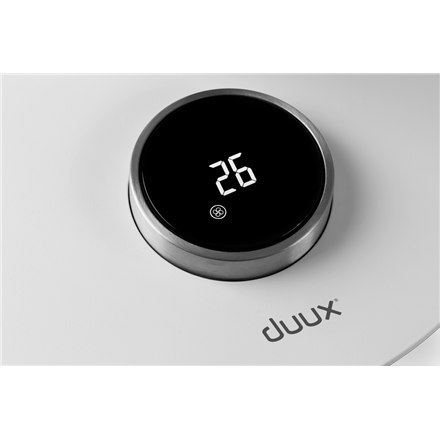 Duux | Smart Fan | Whisper Flex | Stand Fan | White | Diameter 34 cm | Number of speeds 26 | Oscillation | 3-27 W | Yes | Timer Duux | Smart Fan | Whisper Flex | Stand Fan | White | Diameter 34 cm | Number of speeds 26 | Oscillation | 3-27 W | Yes | Timer