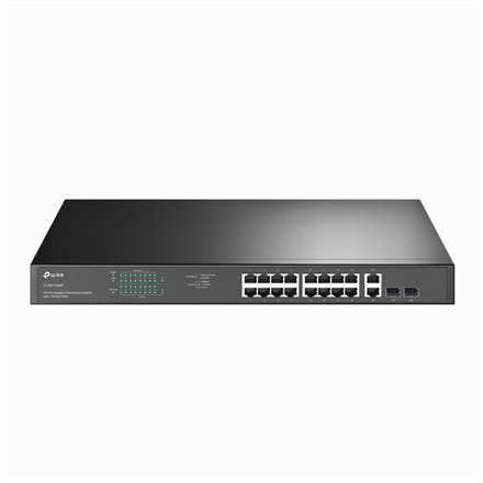 TP-LINK | Przełącznik | TL-SG1218MP | Niezarządzalny | Do montażu w szafie | Ilość portów 10/100 Mb/s (RJ-45) 18 | Ilość portów 