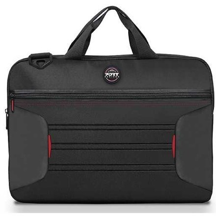 PORT DESIGNS | Pasuje do rozmiaru " | PREMIUM PACK 14/15.6 | Messenger - Briefcase | Czarny