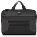 PORT DESIGNS | Pasuje do rozmiaru " | PREMIUM PACK 17.3 | Messenger - Briefcase | Czarny