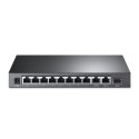 TP-LINK | 8-Port 10/100Mbps + 3-Port Gigabit Desktop Switch with 8-Port PoE+ | LS1008 | Unmanaged | Desktop | 10/100 Mbps (RJ-45