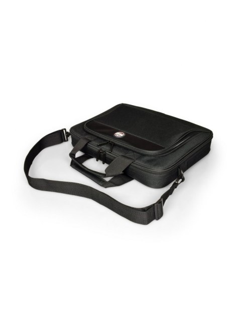 PORT DESIGNS HANOI II CLAMSHELL 13/14 Briefcase, Czarny PORT DESIGNS | Pasuje do rozmiaru " | Etui na laptopa | HANOI II Clamshe PORT DESIGNS HANOI II CLAMSHELL 13/14 Briefcase, Czarny PORT DESIGNS | Pasuje do rozmiaru " | Etui na laptopa | HANOI II Clamshe