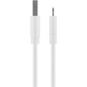 Goobay | Męski | 4-pinowy USB Typ A | Męski | Biały | Apple Lightning | 1 m