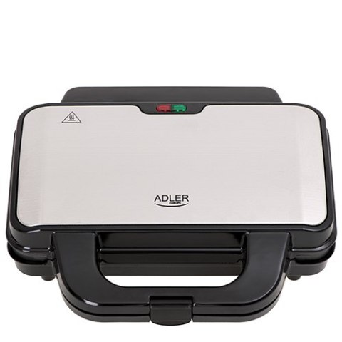 Adler | AD 3043 | Opiekacz do kanapek | 900 W | Liczba talerzy 1 | Liczba ciastek 2 | Czarny Adler | AD 3043 | Opiekacz do kanapek | 900 W | Liczba talerzy 1 | Liczba ciastek 2 | Czarny