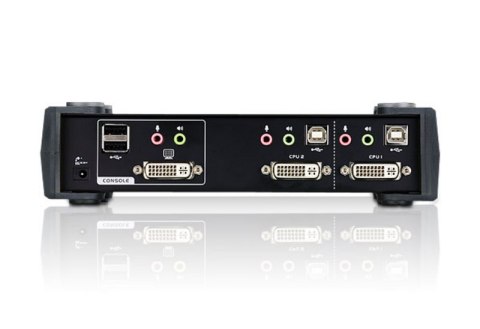 Aten | 2-portowy przełącznik KVMP USB DVI/Audio | CS1762A | Miesiące gwarancji Aten | 2-portowy przełącznik KVMP USB DVI/Audio | CS1762A | Miesiące gwarancji