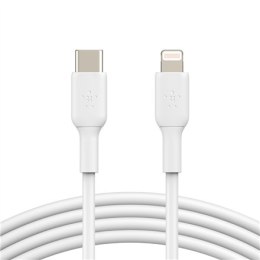 Belkin BOOST CHARGE CAA003bt1MWH USB-C to Lightning, 1 m, White