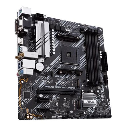 Asus | PRIME B550M-A WIFI II | Rodzina procesorów AMD | Gniazdo procesora AM4 | DDR4 DIMM | Gniazda pamięci 4 | Obsługiwane inte Asus | PRIME B550M-A WIFI II | Rodzina procesorów AMD | Gniazdo procesora AM4 | DDR4 DIMM | Gniazda pamięci 4 | Obsługiwane inte