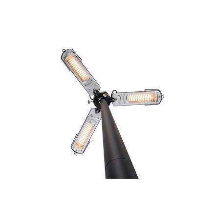 SUNRED | Grzejnik | PH10, Jasny Parasol | Podczerwień | 2000 W | Liczba poziomów mocy | Odpowiedni do pomieszczeń do m² | Czarny SUNRED | Grzejnik | PH10, Jasny Parasol | Podczerwień | 2000 W | Liczba poziomów mocy | Odpowiedni do pomieszczeń do m² | Czarny