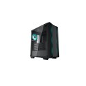 Deepcool | Fits up to size "" | MID TOWER CASE (with four LED fans of Marrs Green) | CC560 | Side window | Black | Mid-Tower |