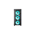 Deepcool | Fits up to size "" | MID TOWER CASE (with four LED fans of Marrs Green) | CC560 | Side window | Black | Mid-Tower |