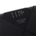 Adler | Bathroom Scale | AD 8169 | Maximum weight (capacity) 180 kg | Accuracy 100 g | Graphite/Black