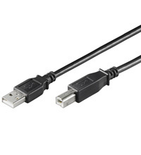 Logilink | Kabel USB | Męski | 4-pinowy USB Typ B | Męski | 4-pinowy USB Typ A | 3 m