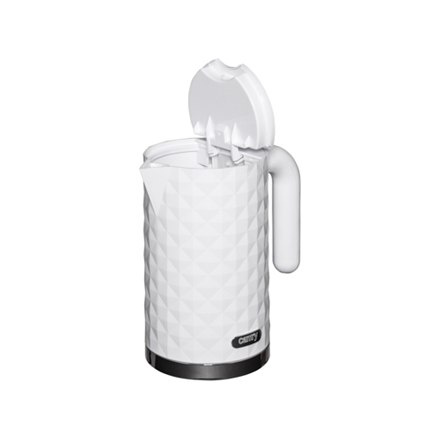 Camry | CR 1269 | Standard kettle | 2200 W | 1.7 L | Plastic | 360° rotational base | White Camry | CR 1269 | Standard kettle | 2200 W | 1.7 L | Plastic | 360° rotational base | White