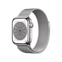 Apple Watch | Series 8 (GPS + Cellular) | Smart watch | Stainless steel | 45 mm | Silver | Apple Pay | 4G | Water-resistant | Du