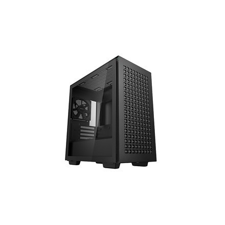 Deepcool | CH370 | Side window | Black | Micro ATX | Power supply included No | ATX PS2