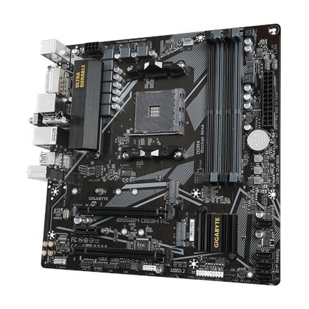 Gigabyte | B550M DS3H AC 1.0/1.1/1.2/1.3/1.5 M/B | Rodzina procesorów AMD | Gniazdo procesora AM4 | DDR4 DIMM | Gniazda pamięci Gigabyte | B550M DS3H AC 1.0/1.1/1.2/1.3/1.5 M/B | Rodzina procesorów AMD | Gniazdo procesora AM4 | DDR4 DIMM | Gniazda pamięci