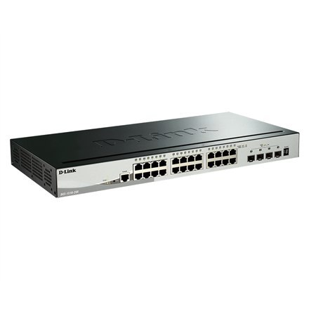 D-Link | Stackowalny inteligentny przełącznik zarządzalny z łączami 10G | DGS-1510-28X/E | Zarządzany L2 | Możliwość montażu w s D-Link | Stackowalny inteligentny przełącznik zarządzalny z łączami 10G | DGS-1510-28X/E | Zarządzany L2 | Możliwość montażu w s