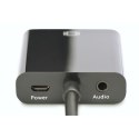 Digitus Video / audio adaptor | 15 pin HD D-Sub (HD-15) | Mini-phone 3.5 mm | Female | 19 pin HDMI Type A | Male | Black