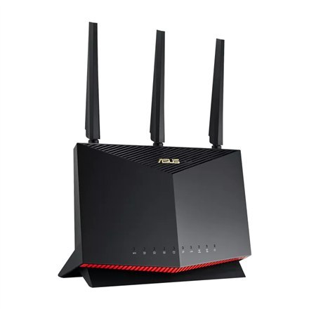Asus | Router Gamingowy Dual Band WiFi 6 | RT-AX86U Pro | 802.11ax | 4804+861 Mbit/s | Porty Ethernet LAN (RJ-45) 10/100/1000 Mb Asus | Router Gamingowy Dual Band WiFi 6 | RT-AX86U Pro | 802.11ax | 4804+861 Mbit/s | Porty Ethernet LAN (RJ-45) 10/100/1000 Mb