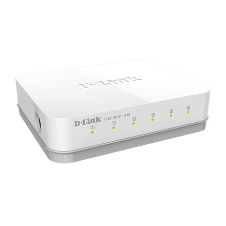 D-Link | Switch | GO-SW-5G/E | Niezarządzany | Desktop | Ilość portów 10/100 Mbps (RJ-45) | Ilość portów 1 Gbps (RJ-45) 5 | Iloś D-Link | Switch | GO-SW-5G/E | Niezarządzany | Desktop | Ilość portów 10/100 Mbps (RJ-45) | Ilość portów 1 Gbps (RJ-45) 5 | Iloś