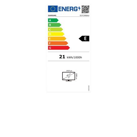 Samsung | LS27C390EAUXEN | 27 "" | VA | FHD | 16:9 | 4 ms | 250 cd/m² | Black | HDMI ports quantity 2 | 75 Hz