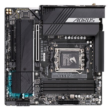 Gigabyte | B650M AORUS ELITE AX 1.0 M/B | Rodzina procesorów AMD | Gniazdo procesora AM5 | DDR5 DIMM | Gniazda pamięci 4 | Obsłu Gigabyte | B650M AORUS ELITE AX 1.0 M/B | Rodzina procesorów AMD | Gniazdo procesora AM5 | DDR5 DIMM | Gniazda pamięci 4 | Obsłu