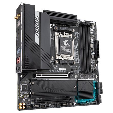 Gigabyte | B650M AORUS ELITE AX 1.0 M/B | Rodzina procesorów AMD | Gniazdo procesora AM5 | DDR5 DIMM | Gniazda pamięci 4 | Obsłu Gigabyte | B650M AORUS ELITE AX 1.0 M/B | Rodzina procesorów AMD | Gniazdo procesora AM5 | DDR5 DIMM | Gniazda pamięci 4 | Obsłu