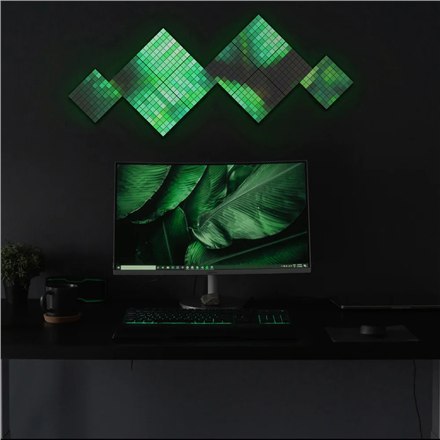 Twinkly Squares Smart LED Panels Starter Kit (6 paneli) Twinkly | Squares Smart LED Panels Starter Kit (6 paneli) | RGB - 16M+ k Twinkly Squares Smart LED Panels Starter Kit (6 paneli) Twinkly | Squares Smart LED Panels Starter Kit (6 paneli) | RGB - 16M+ k