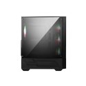 MSI | PC Case | MAG FORGE 112R | Side window | Black | Mid-Tower | Power supply included No | ATX