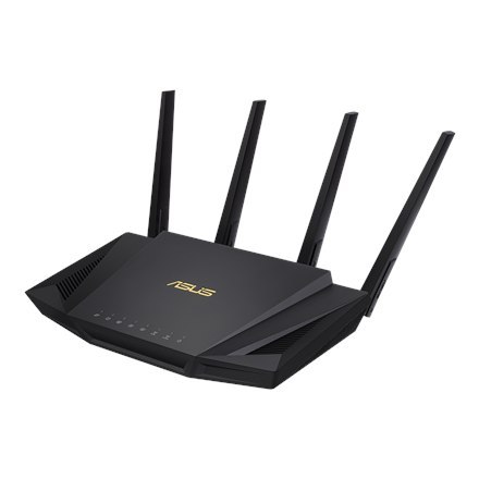 Bezprzewodowy router Wifi 6 Dual Band Gigabit | RT-AX58U | 802.11ax | 2402+574 Mbit/s | 10/100/1000 Mbit/s | Porty Ethernet LAN Bezprzewodowy router Wifi 6 Dual Band Gigabit | RT-AX58U | 802.11ax | 2402+574 Mbit/s | 10/100/1000 Mbit/s | Porty Ethernet LAN