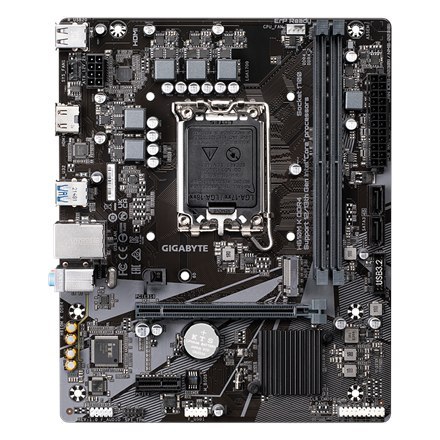 Gigabyte | H610M K DDR4 1.0 M/B | Rodzina procesorów Intel | Gniazdo procesora LGA1700 | DDR4 DIMM | Gniazda pamięci 2 | Obsługi Gigabyte | H610M K DDR4 1.0 M/B | Rodzina procesorów Intel | Gniazdo procesora LGA1700 | DDR4 DIMM | Gniazda pamięci 2 | Obsługi