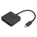 Adapter audio/wideo Digitus | 15-pinowy HD D-Sub (HD-15) | żeński | 19-pinowy HDMI Typ A | męski | czarny