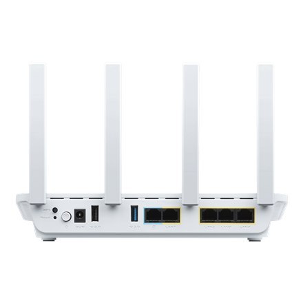 Asus | Dwuzakresowy router WiFi 6 AX3000 (PROMO) | EBR63 | 802.11ax | 2402 Mbit/s | 10/100/1000 Mbit/s | Porty Ethernet LAN (RJ- Asus | Dwuzakresowy router WiFi 6 AX3000 (PROMO) | EBR63 | 802.11ax | 2402 Mbit/s | 10/100/1000 Mbit/s | Porty Ethernet LAN (RJ-