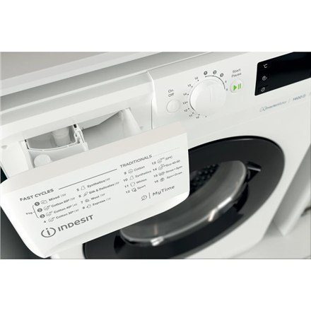Washing Machine INDESIT MTWE 81495 WK EE | Klasa energetyczna B | Ładowanie z przodu | Pojemność prania 8 kg | 1400 obr./min | G Washing Machine INDESIT MTWE 81495 WK EE | Klasa energetyczna B | Ładowanie z przodu | Pojemność prania 8 kg | 1400 obr./min | G
