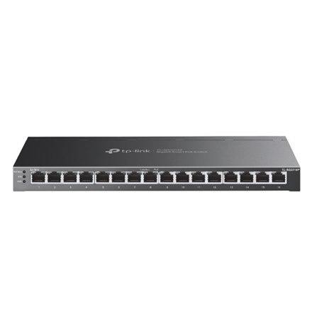 TP-LINK | etStream 16-portowy gigabitowy przełącznik Smart z 8 portami PoE+ | TL-SG2016P | Zarządzany przez sieć | Desktop | Typ