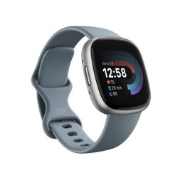 Fitbit Versa 4 Inteligentny zegarek Wodospad niebieski 40 mm Odbiornik FitBit Pay GPS/GLONASS Wodoodporny