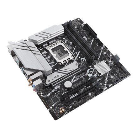 Asus | PRIME B760M-A WIFI D4 | Gniazdo procesora LGA1700 Socket | Typ chipsetu Intel B760 | Obsługa technologii pamięci RAM DDR4 Asus | PRIME B760M-A WIFI D4 | Gniazdo procesora LGA1700 Socket | Typ chipsetu Intel B760 | Obsługa technologii pamięci RAM DDR4