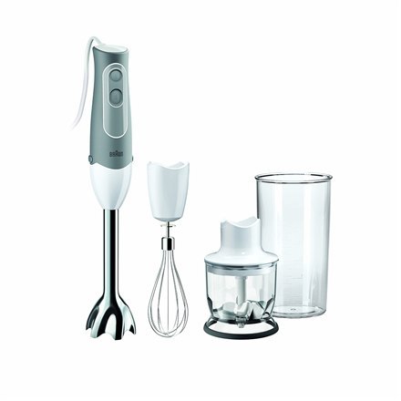 Braun | MQ525 | Blender | Hand Blender | 600 W | Number of speeds 2 | Chopper | White