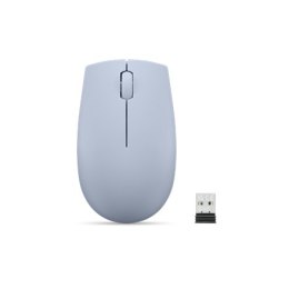 Lenovo | Kompaktowa mysz z baterią | 300 | Bezprzewodowa | Lodowa Niebieskość