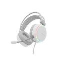 Genesis | On-Ear Gaming Headset | Neon 613 | Built-in microphone | 3.5 mm, USB Type-A | White