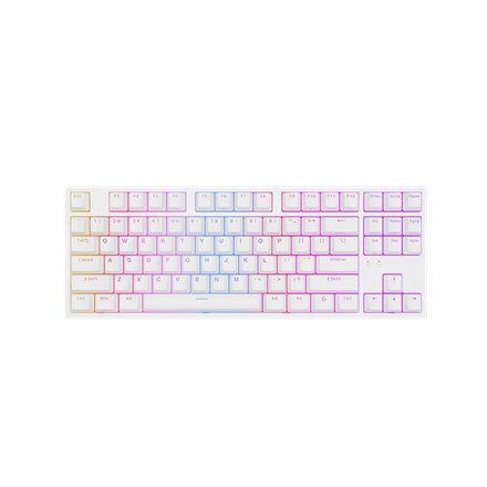 Genesis | White | Mechanical Gaming Keyboard | THOR 404 TKL RGB | Mechanical Gaming Keyboard | Wired | US | USB Type-A | 1005 g 